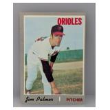 1970 Topps Baseball Jim Palmer HOF Orioles Corners