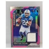 2020 Prizm Jonathan Taylor #4 RC Pink Relic Prizm