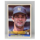 1983 Donruss Don Mattingly RC #248