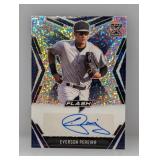 2020 Pereira Leaf Flash Blue Sparkle Ref Auto /50