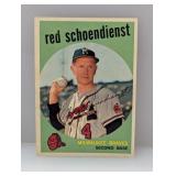 1959 Topps Red Schoendienst #480ï¿½ C/E/S