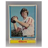 1974 Topps #215 Steve Spurrier Corners/Edges