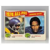 1975 Topps 209 OJ Simpson/McCutcheon Corners/Edges