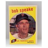 1959 Topps Bob Speake #526ï¿½ Corners/Stain