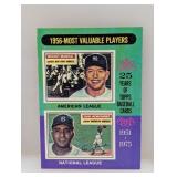 1975 Topps #194 MVP Mantle/Newcombe HOF S/E