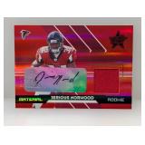 2006 Donruss R&S Red JERIOUS NORWOOD RC Auto 13/50