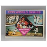 1976 Topps #462 Reds World Series Champs Corners