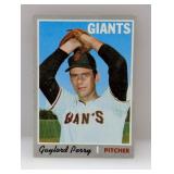 1970 Topps Gaylord Perry HOF 560 Surface/Corners