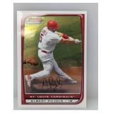 2008 Bowman Chrome Albert Pujols 153
