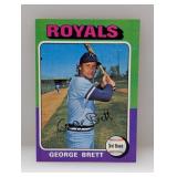 1975 Topps #228 George Brett RC HOF Royals E