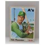 1970 Topps Baseball Tito FRANCONA HN Corners/Edges