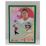 2022 Illusions King Card Emerald Parallel Brady