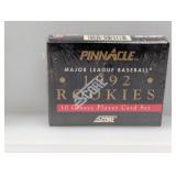 1992 Pinnacle Score MLB Rookies Box