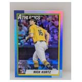 2025 Topps Nick Kurtz #U90-17 RC Foil