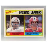 1984 Topps Leaders Marino RC/Bartkowski Edges