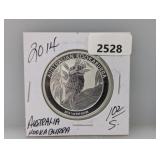 2014 1oz .999 Silv Australia Kookaburra $1