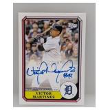 2025 Topps Archives Victor Martinez Auto