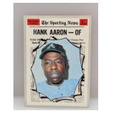 1970 Topps Baseball Hank Aaron HOF Surface/Stain
