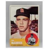 1963 Topps #394 Tim McCarver HOF Cardinals C
