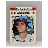 1970 Topps Baseball Carl Yastrzemski HOF Creases