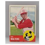 1963 Topps #534 Ken Walters Reds Hi # Series C
