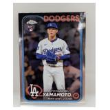 2024 Topps Chrome Yoshinobu Yamamoto Rookie #108