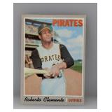 1970 Topps Baseball Roberto Clemente HOF Corner