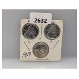 1943 Steel War Cent Mint Mark Collection