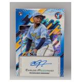 2025 Rodriguez Topps Prist Blue Puls Auto RC /75