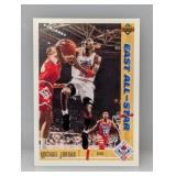 1991-1992 UD East All- Star Michael Jordan #69