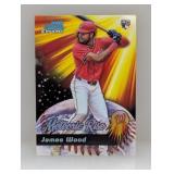 2025 Topps Chrome James Wood Rookie Meteoric Rise