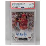 2019 Paul Goldschmidt Topps High Tek Auto PSA 10