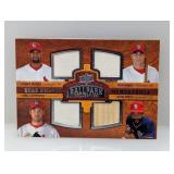 2008 Pujols Carpenter Smith Ankiel Ud 4X Bat Relic