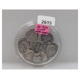(26) 90% Silv Mercury Dimes