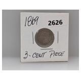 1869 Three Cent Piece