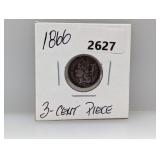 1866 Three Cent Piece