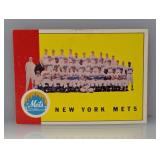 1963 Topps Mets Team card Tough 5th Series C/E/S