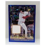 2024 Donruss Anthony RC Blue Ice Retro 1984 Relic