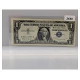 1957-B $1 Dollar Silver Certificate