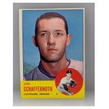 1963 Topps #463 Joe Schaffernoth Indians