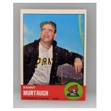 1963 Topps Danny Murtaugh Pirates Hi # Series E