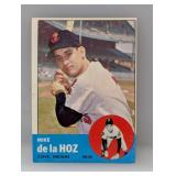 1963 Topps Mike De La Hoz Indians Hi # Series S/C