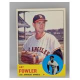 1963 Topps Art Fowler Angels Tough 5th Series S/E
