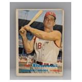 1957 Topps Ted Kluszewski #165 Crease/Stain