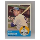 1963 Topps #557 Cuno Barragan Cubs Hi # Series C