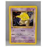 Pokemon 1999 1st Edition Shadowless Drowzee 49