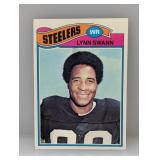 1977 Topps #195 Lynn Swann (HOF) Surface