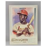 2020 Topps Allen & Ginter Lou Brock #324