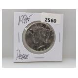 1925 90% Silv Peace $1 Dollar