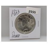 1923 90% Silv Peace $1 Dollar